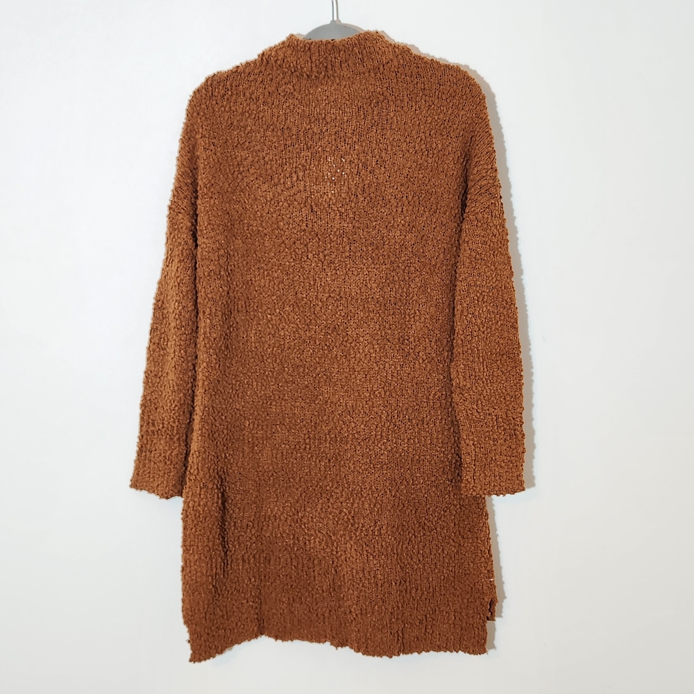 Umgee Long Sleeve Mini Brown Sweater Dress Size Small NWT - Picture 5 of 8